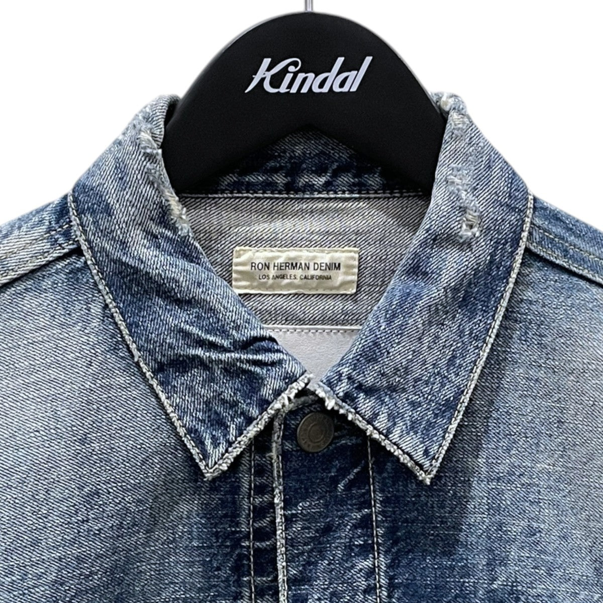 20AW 加工カットオフデニムジャケット 40’s Cutoff Denim Jacket 3220400100