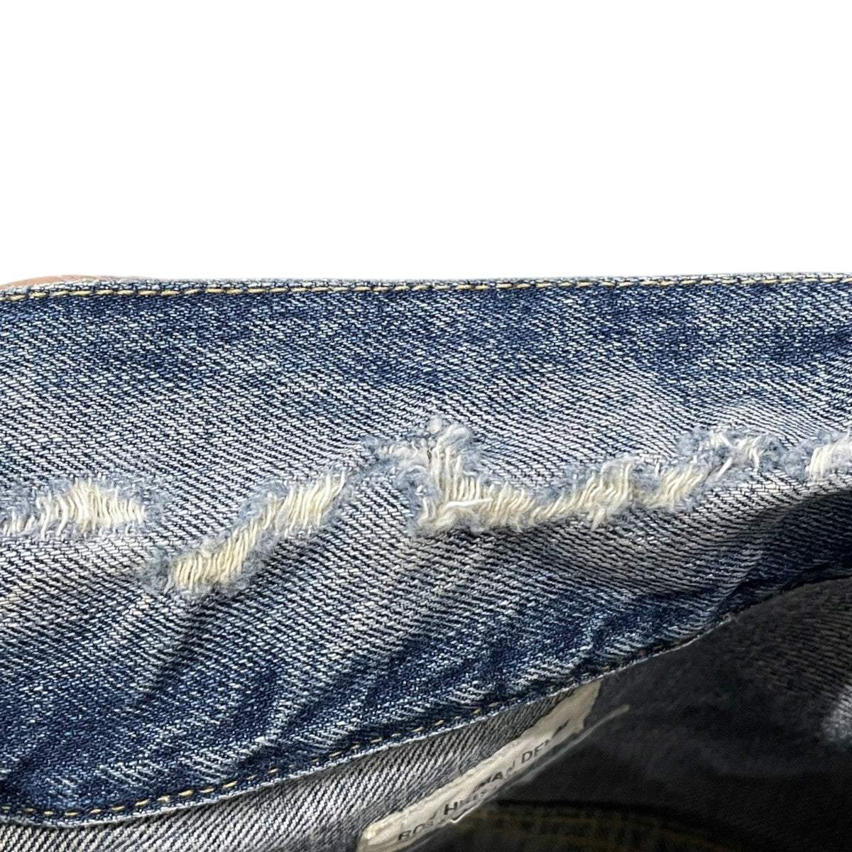 20AW 加工カットオフデニムジャケット 40’s Cutoff Denim Jacket 3220400100