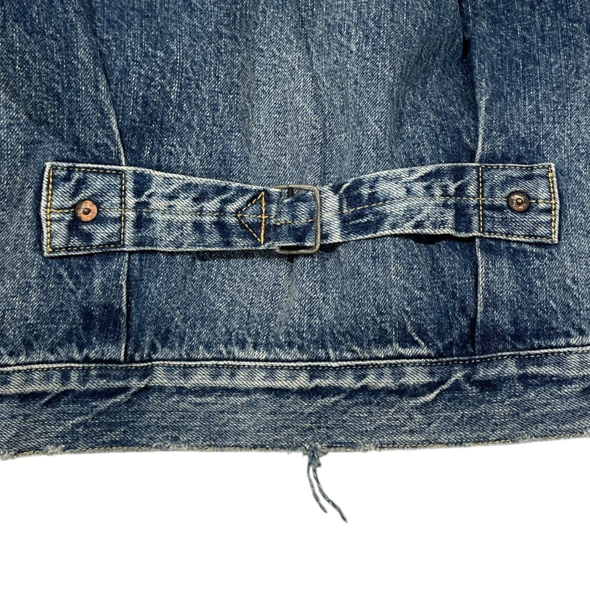 20AW 加工カットオフデニムジャケット 40’s Cutoff Denim Jacket 3220400100