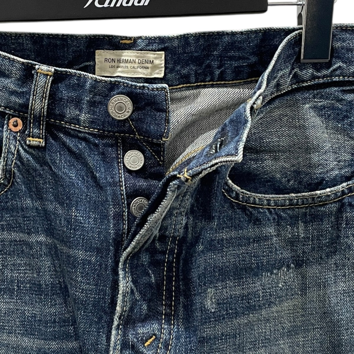 カットオフダメージ加工デニムパンツ Cut-off Denim Pants 3220600042