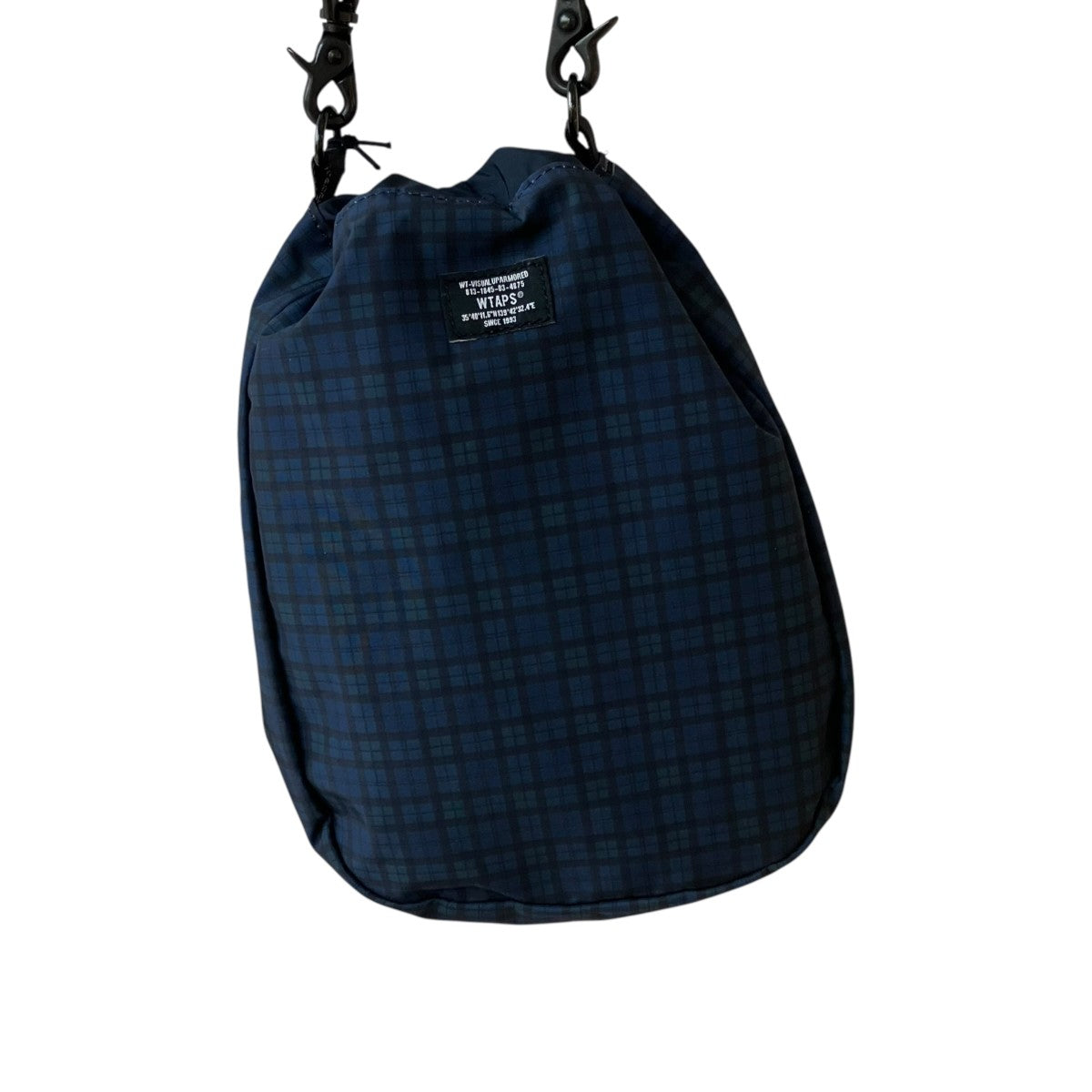 WTAPS CHALK SHOULDER STANDARD SUPPLYチェックショルダーポーチ 古着・中古-3枚目のアイテム画像