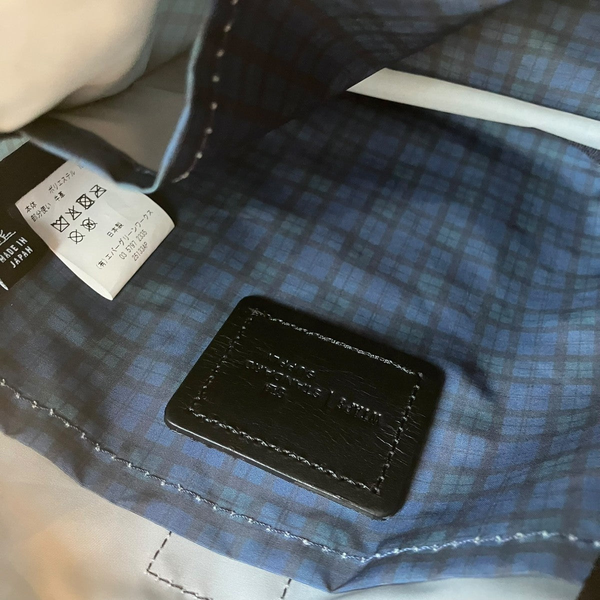 WTAPS CHALK SHOULDER STANDARD SUPPLYチェックショルダーポーチ 古着・中古-6枚目のアイテム画像