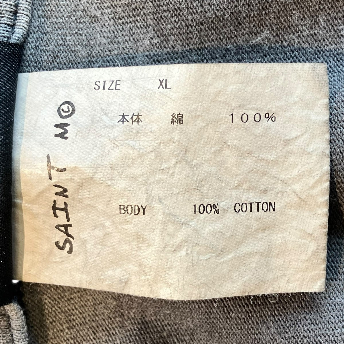 SAINT MICHAEL LS TEE SIN長袖TシャツSM-A22-0000-012 古着・中古-5枚目のアイテム画像