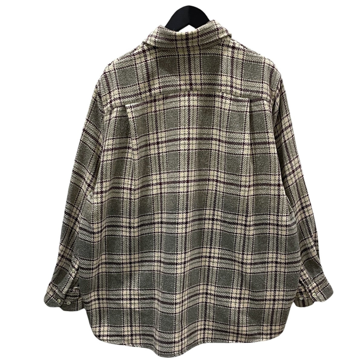 24AW 加工チェック柄シャツ Used Wash Old Style Check Shirt ユーズド ウォッシュ チェックシャツ 964059