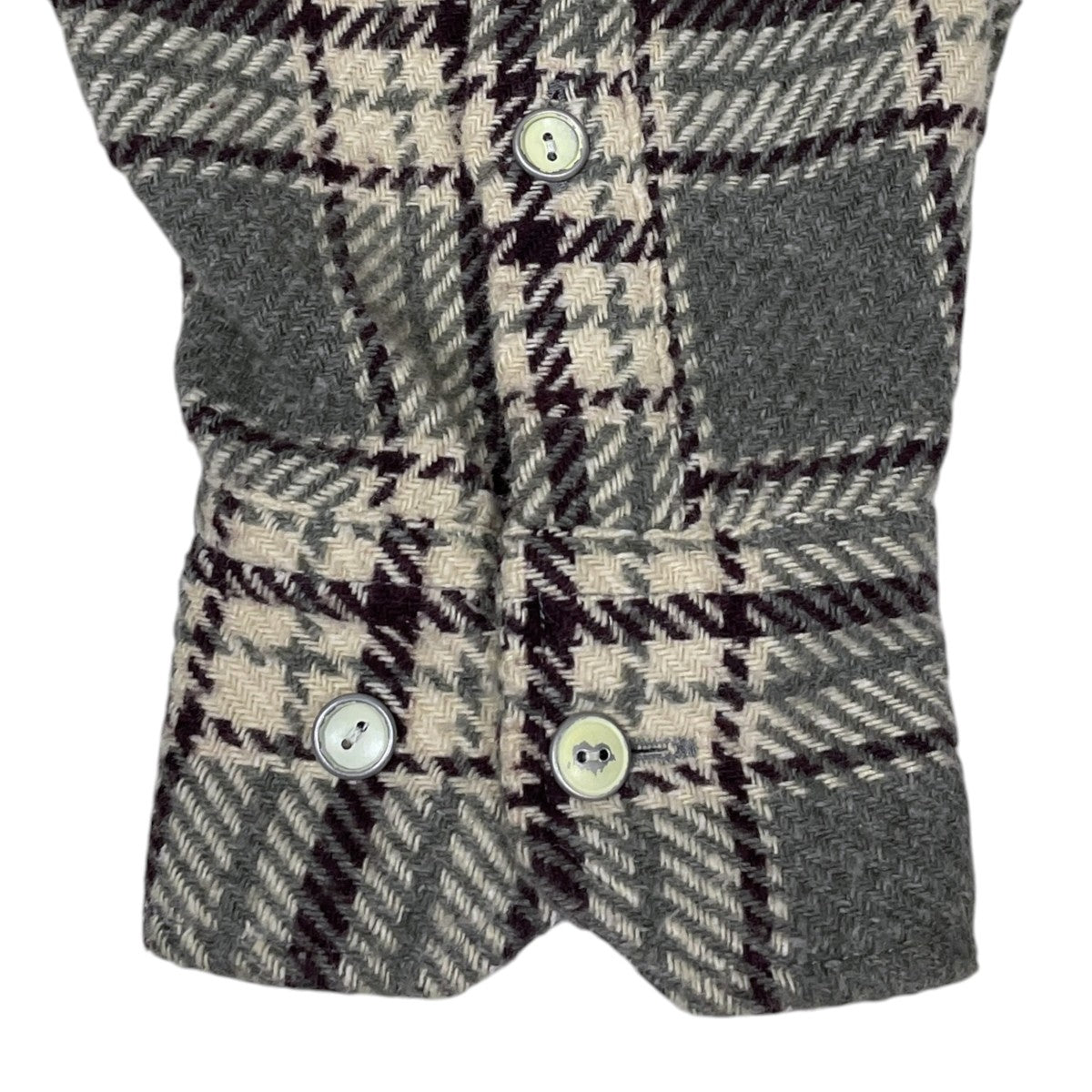 24AW 加工チェック柄シャツ Used Wash Old Style Check Shirt ユーズド ウォッシュ チェックシャツ 964059