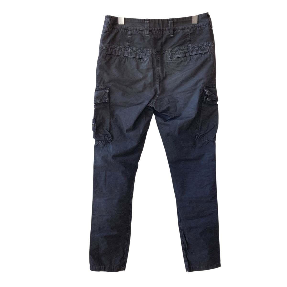 STONE ISLAND BRUSHED COTTON CANVAS OLD EFFECT CARGO PANTSカーゴパンツ7215318WA 古着・中古-2枚目のアイテム画像