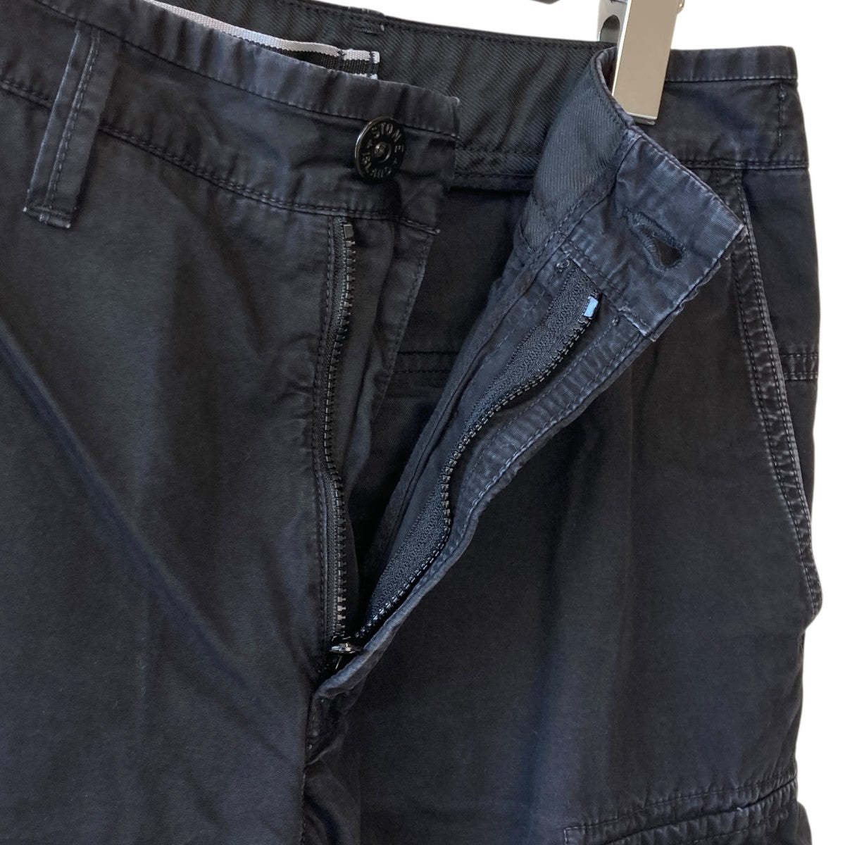 STONE ISLAND BRUSHED COTTON CANVAS OLD EFFECT CARGO PANTSカーゴパンツ7215318WA 古着・中古-3枚目のアイテム画像