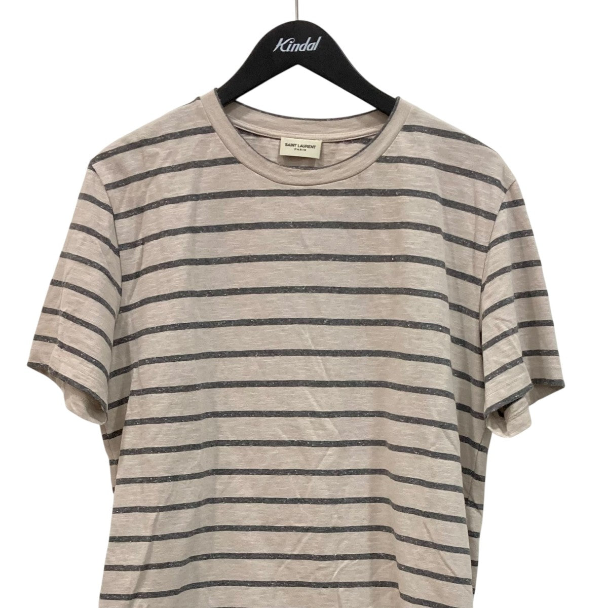 Saint Laurent Paris ボーダーTシャツ498866 古着・中古-2枚目のアイテム画像