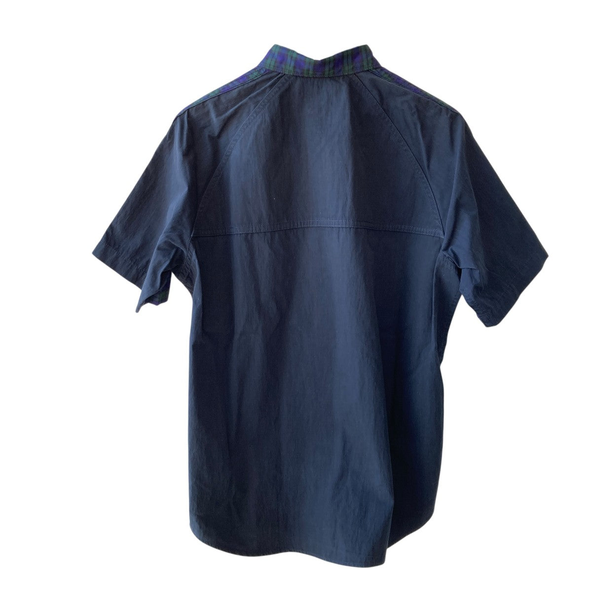 COMME des GARCONS HOMME 半袖チェックシャツHE-B029 古着・中古-2枚目のアイテム画像
