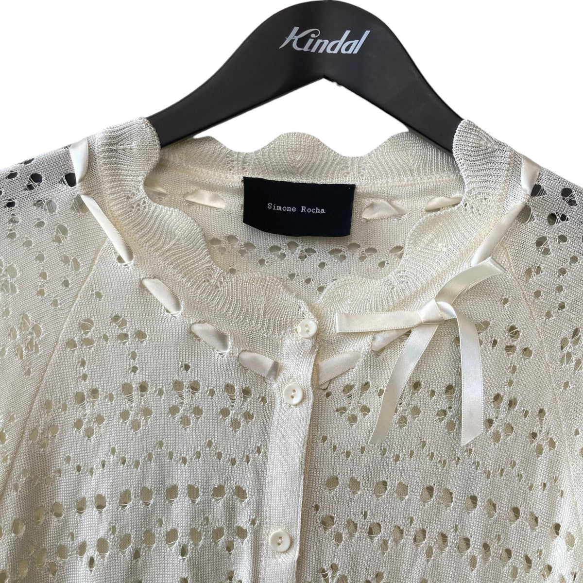 Simone Rocha カーディガン 古着・中古-3枚目のアイテム画像