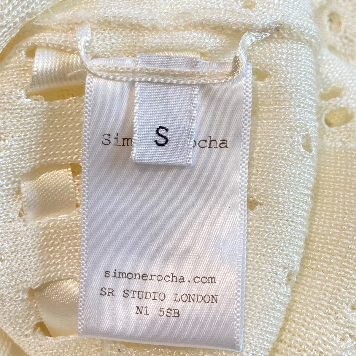 Simone Rocha カーディガン 古着・中古-4枚目のアイテム画像