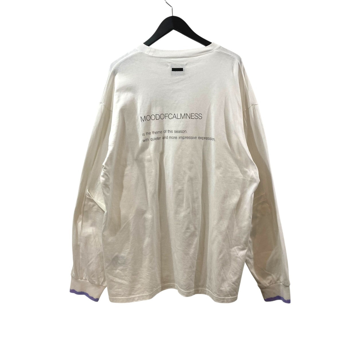 OVERSIZED LONG SLEEVE TEE長袖TシャツST.325