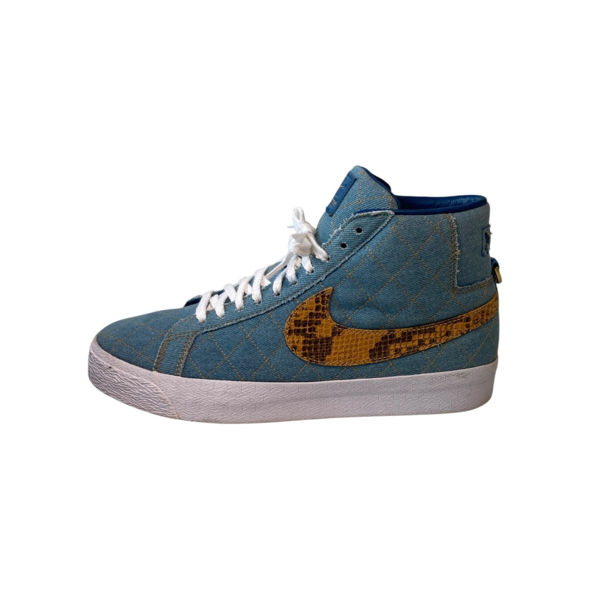 NIKE×Supreme SB Blazer Mid DenimハイカットスニーカーDX8421-400 古着・中古-2枚目のアイテム画像