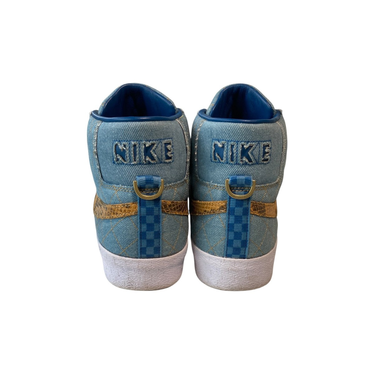 NIKE×Supreme SB Blazer Mid DenimハイカットスニーカーDX8421-400 古着・中古-4枚目のアイテム画像