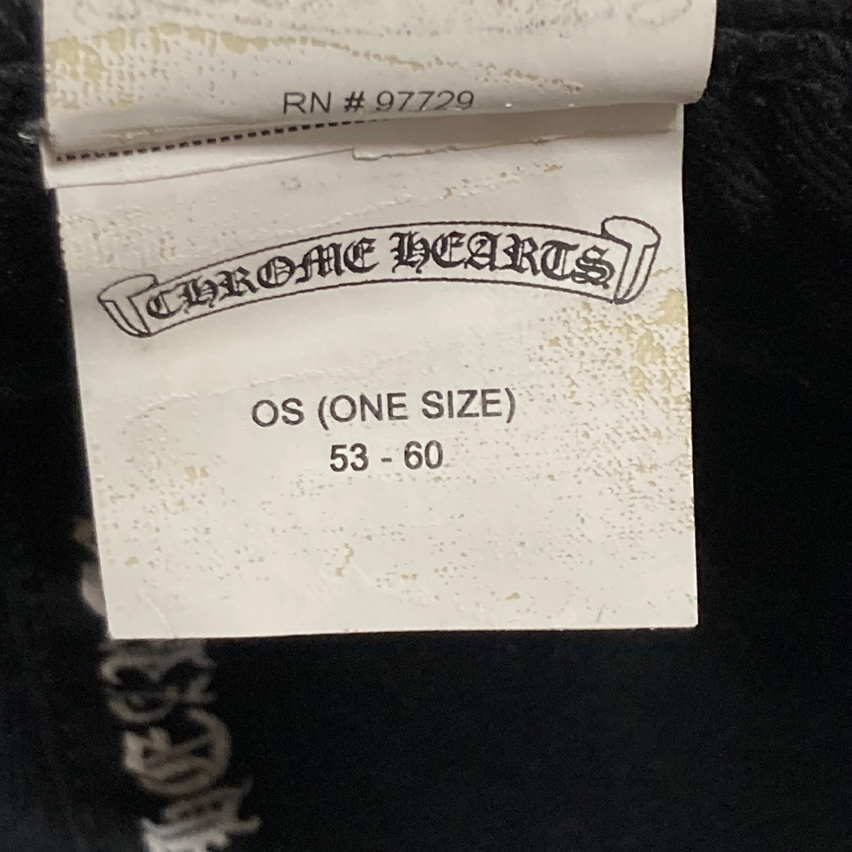 CHROME HEARTS RS 3 Crossキャップ 古着・中古-6枚目のアイテム画像