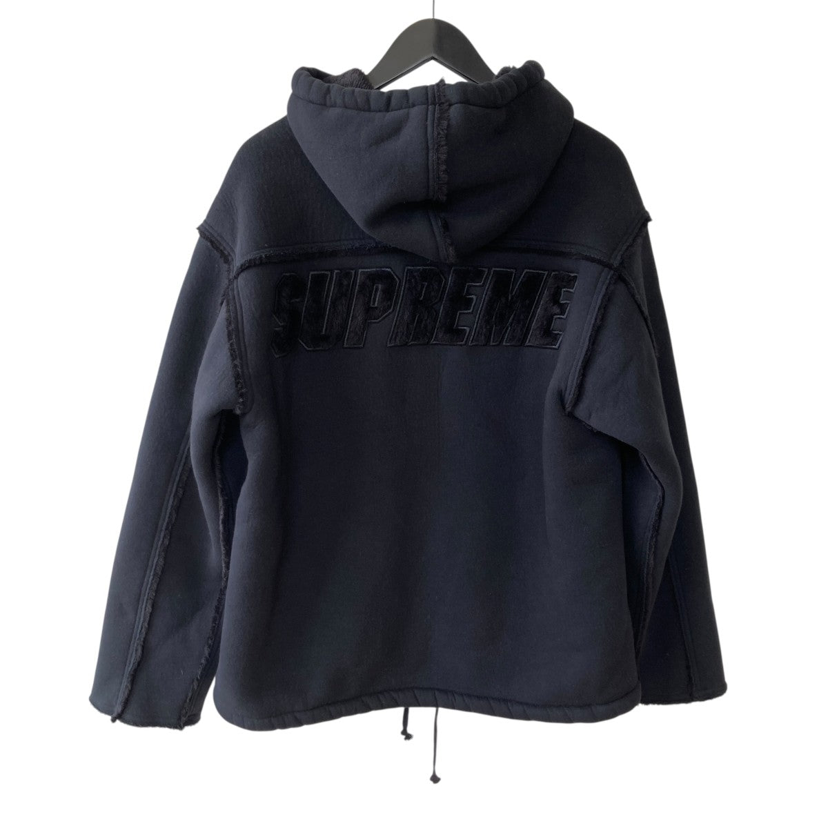 Supreme FAUX SHERLLINGフーデッドジャケット 古着・中古-3枚目のアイテム画像