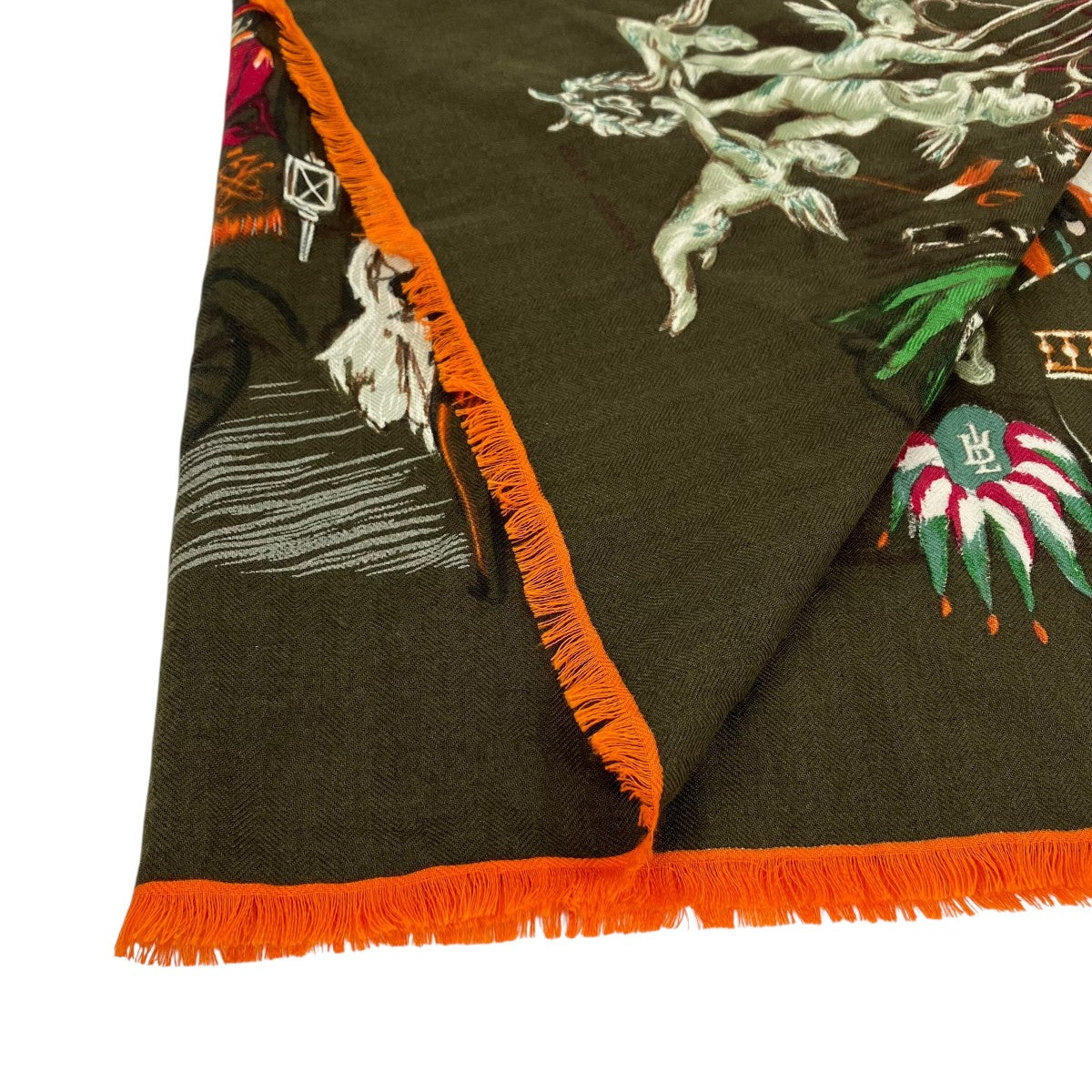 HERMES カレ90 ガラの夕べスカーフ 古着・中古-5枚目のアイテム画像