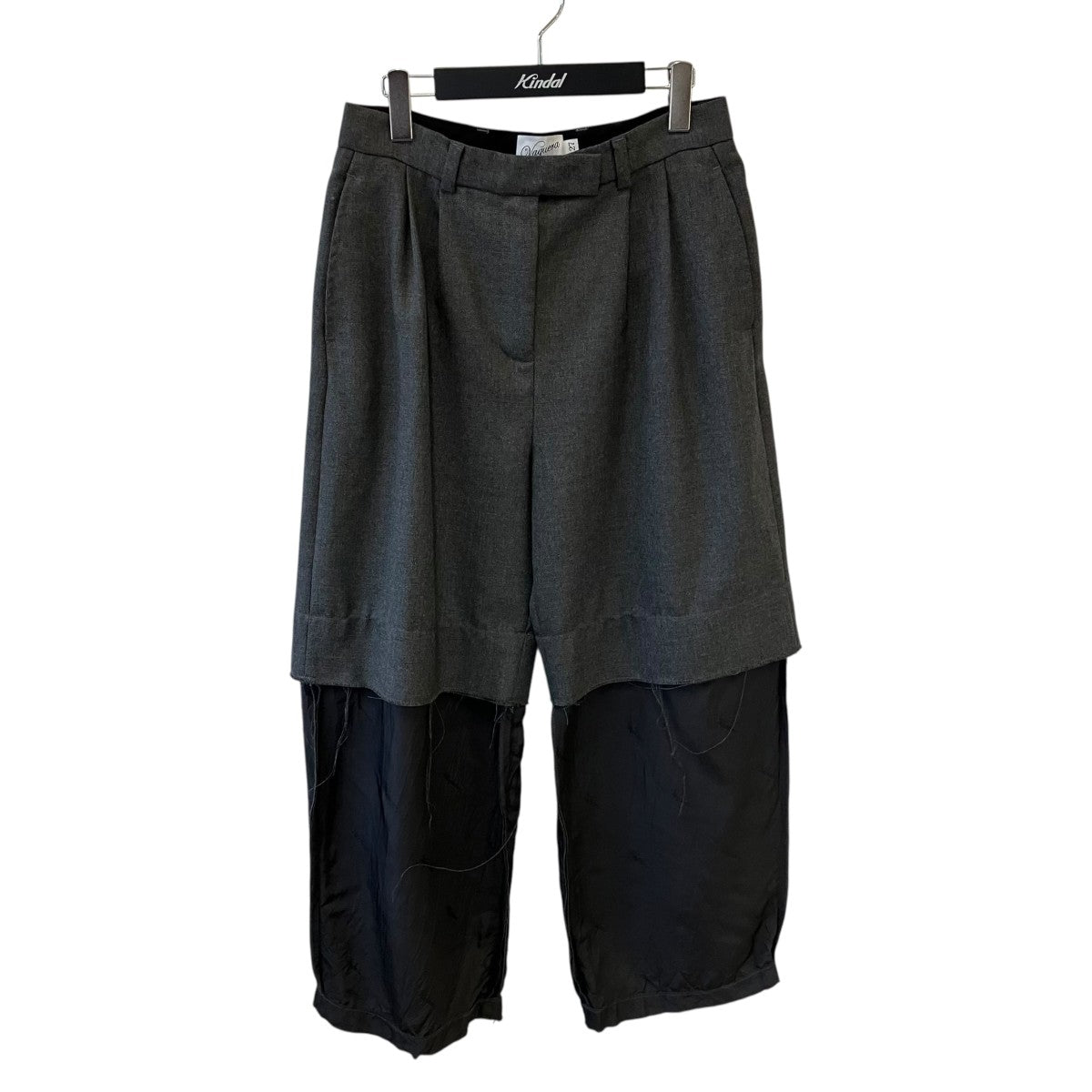 VAQUERA 25AWCHOPPED TROUSERS WOVENスラックスVAQ10P005 古着・中古-1枚目のアイテム画像