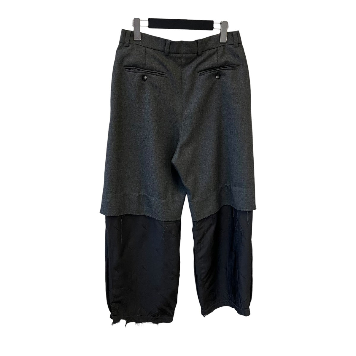 VAQUERA 25AWCHOPPED TROUSERS WOVENスラックスVAQ10P005 古着・中古-2枚目のアイテム画像