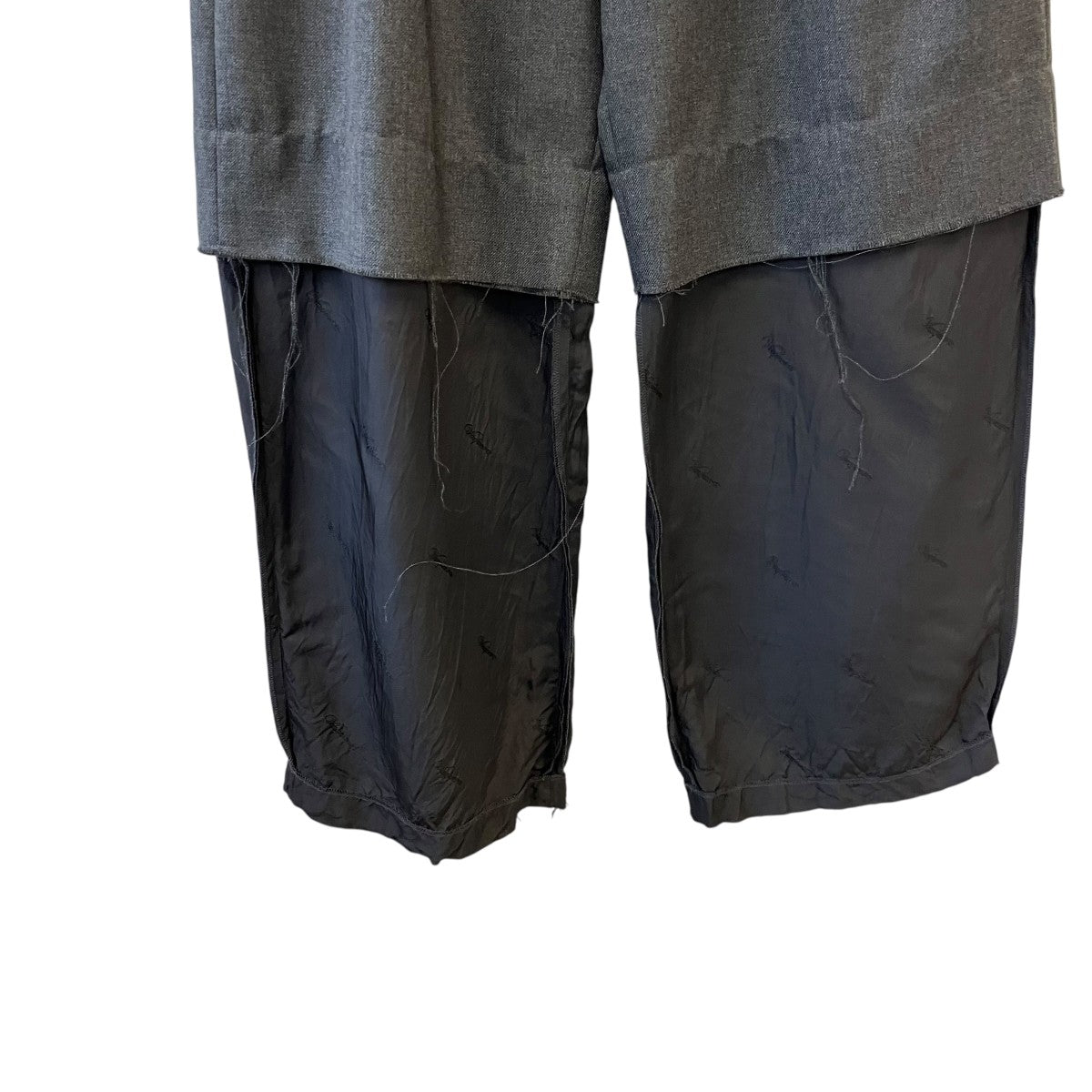 VAQUERA 25AWCHOPPED TROUSERS WOVENスラックスVAQ10P005 古着・中古-4枚目のアイテム画像