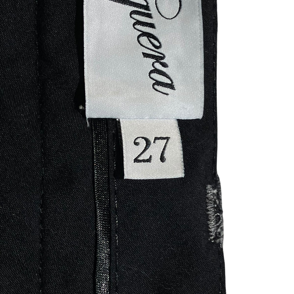 VAQUERA 25AWCHOPPED TROUSERS WOVENスラックスVAQ10P005 古着・中古-5枚目のアイテム画像