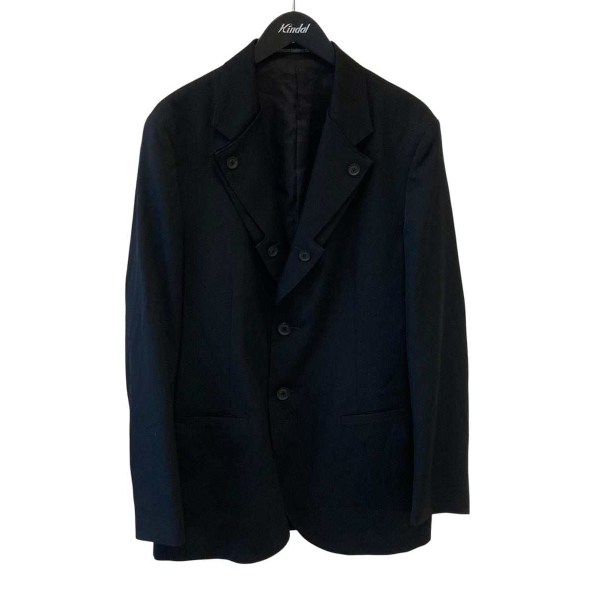 Yohji Yamamoto pour homme テーラードジャケットHK-J78-100 古着・中古-1枚目のアイテム画像