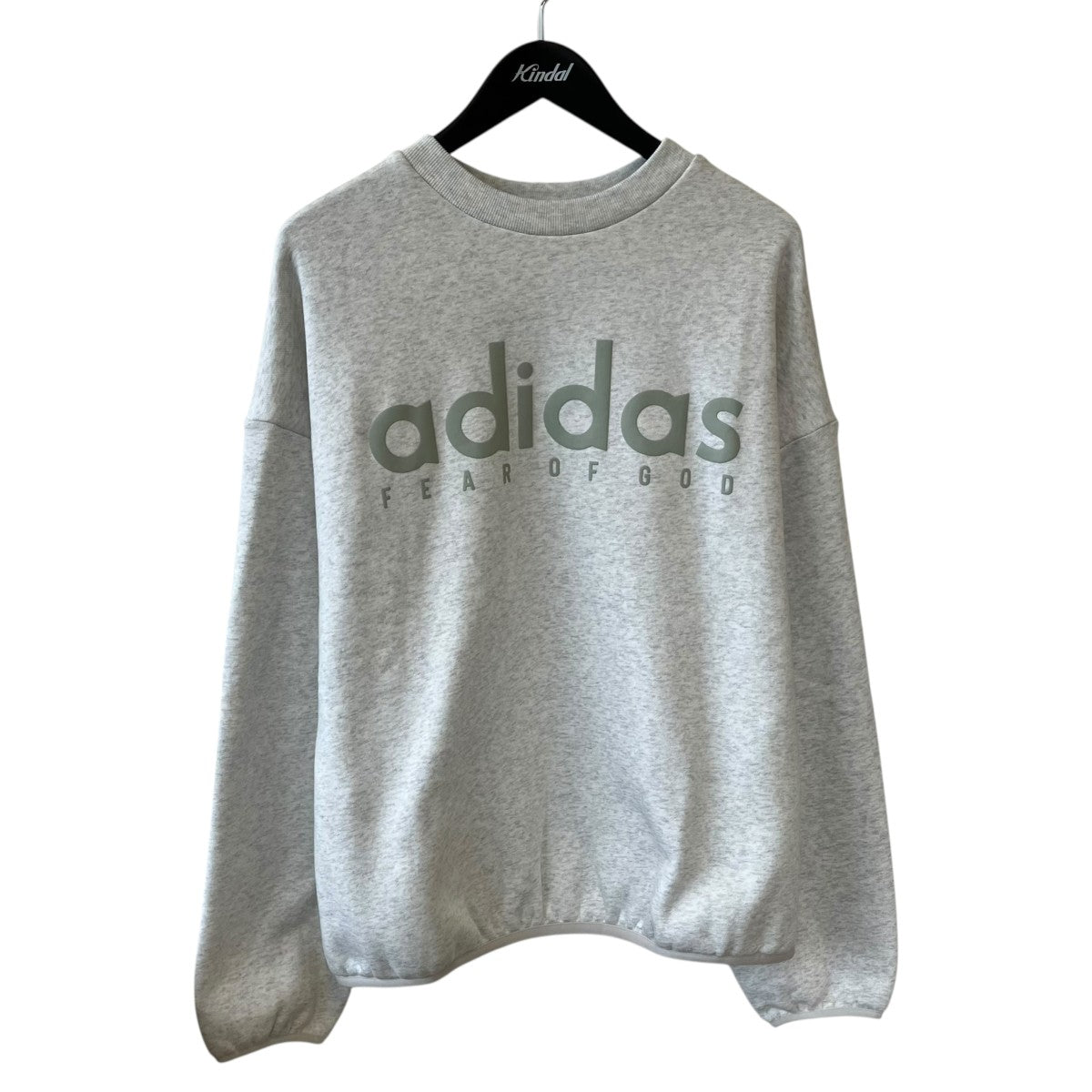 ATHLETICS HEATHER FLEECE CREWNECKクルーネックスウェットJZ7368