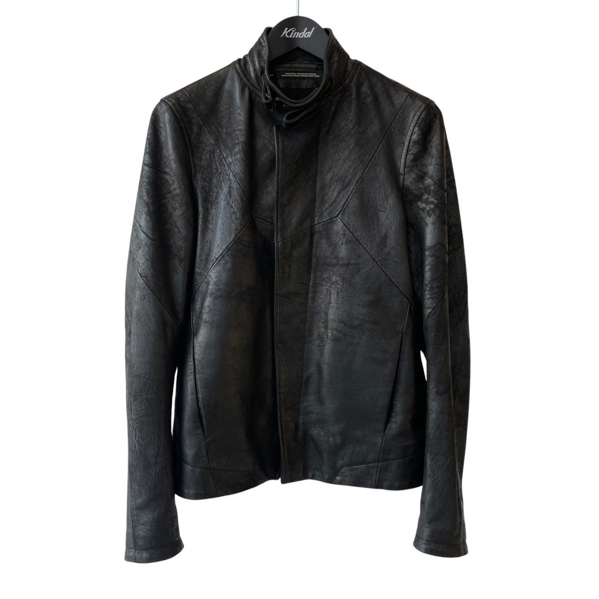 JULIUS 26SSPrism Leather Jacketレザージャケット927BLM1 古着・中古-1枚目のアイテム画像