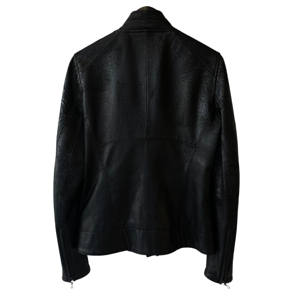JULIUS 26SSPrism Leather Jacketレザージャケット927BLM1 古着・中古-2枚目のアイテム画像