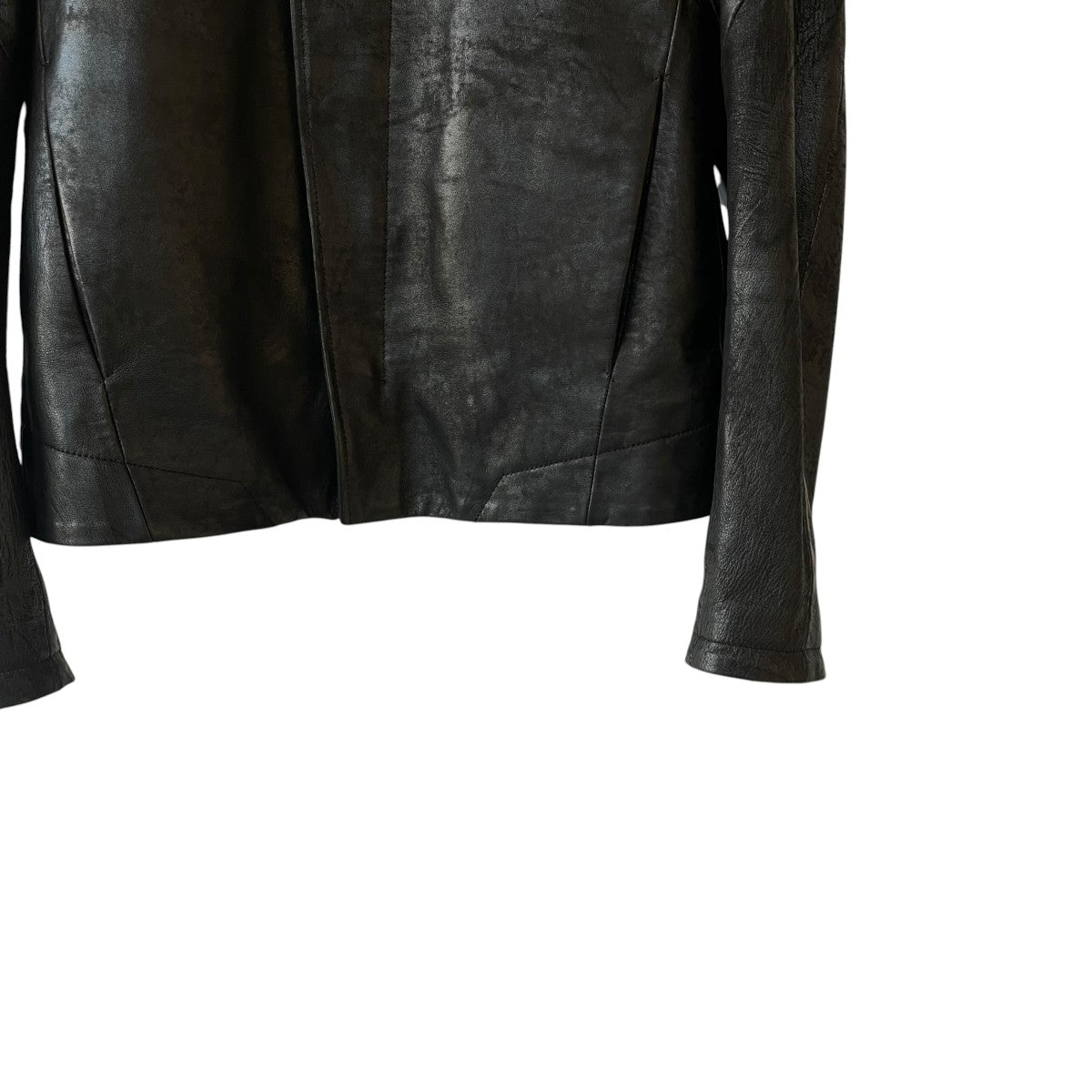 JULIUS 26SSPrism Leather Jacketレザージャケット927BLM1 古着・中古-4枚目のアイテム画像