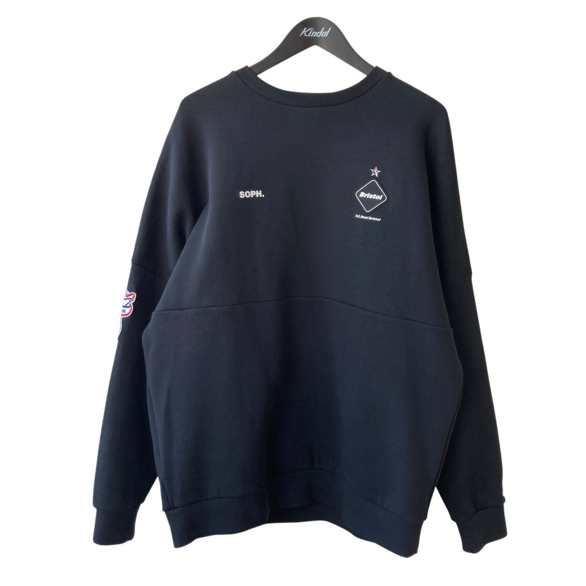 F．C．R．B． 21AWMLB TOUR TECH KNIT BIG CREWNECKトレーナーFCRB-212009 古着・中古-1枚目のアイテム画像