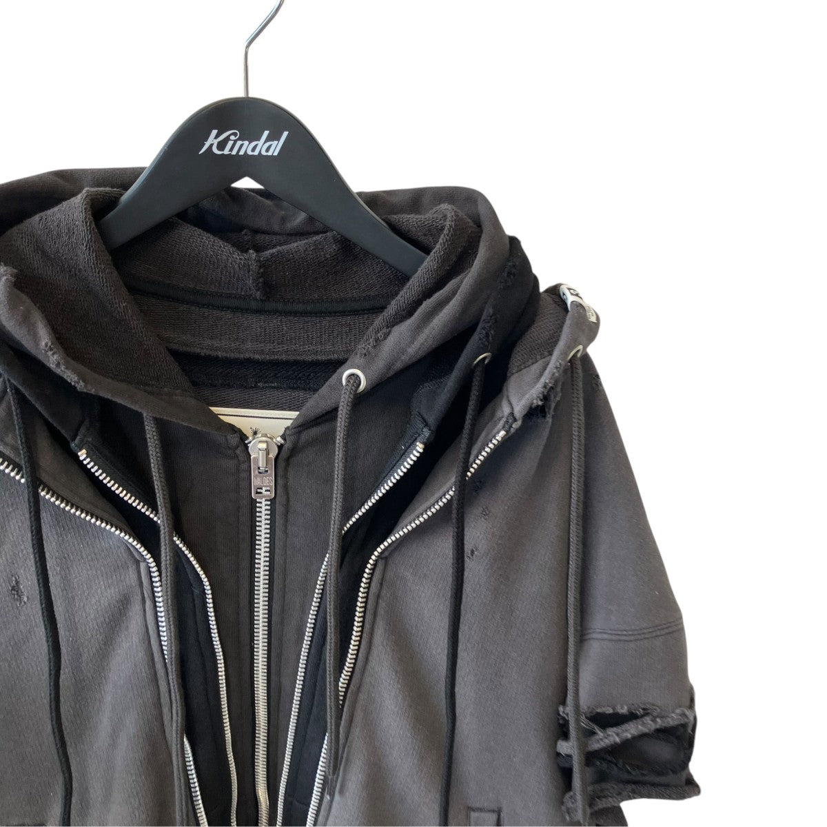 TRIPLE LAYERED VESTノースリーブパーカーj16vt762