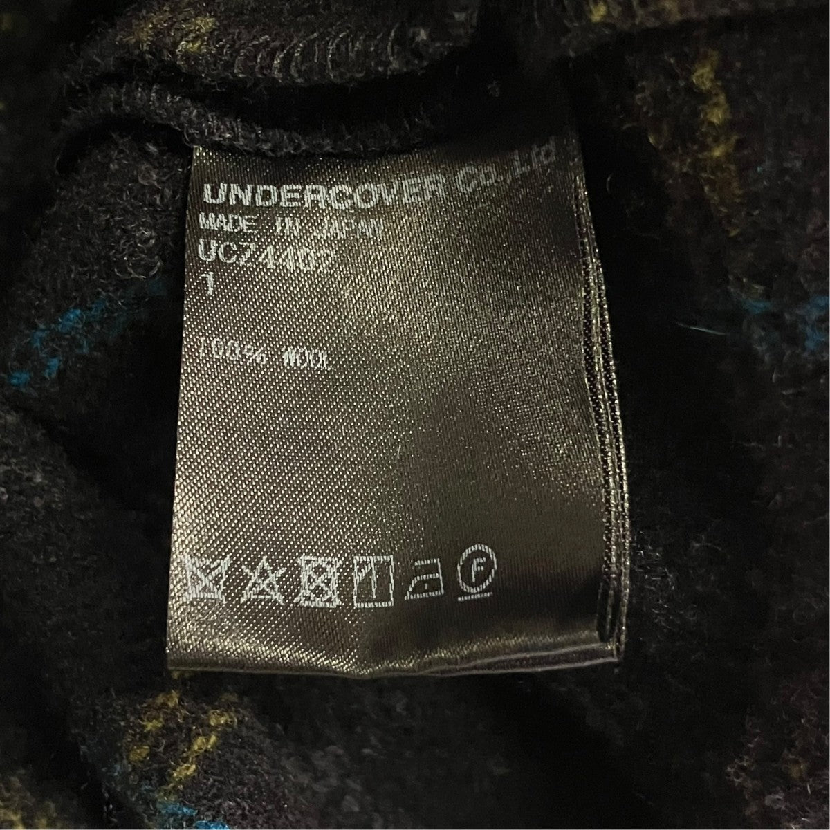 UNDERCOVER チェック長袖シャツucz4402 古着・中古-5枚目のアイテム画像