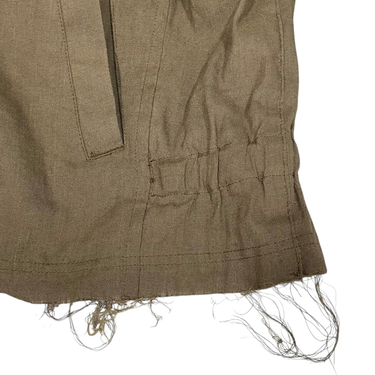 26SS ジップアップジャケット L／N ZIPUP SHIRT JACKET リネンナイロン ジップアップ シャツジャケット ANC-SH77