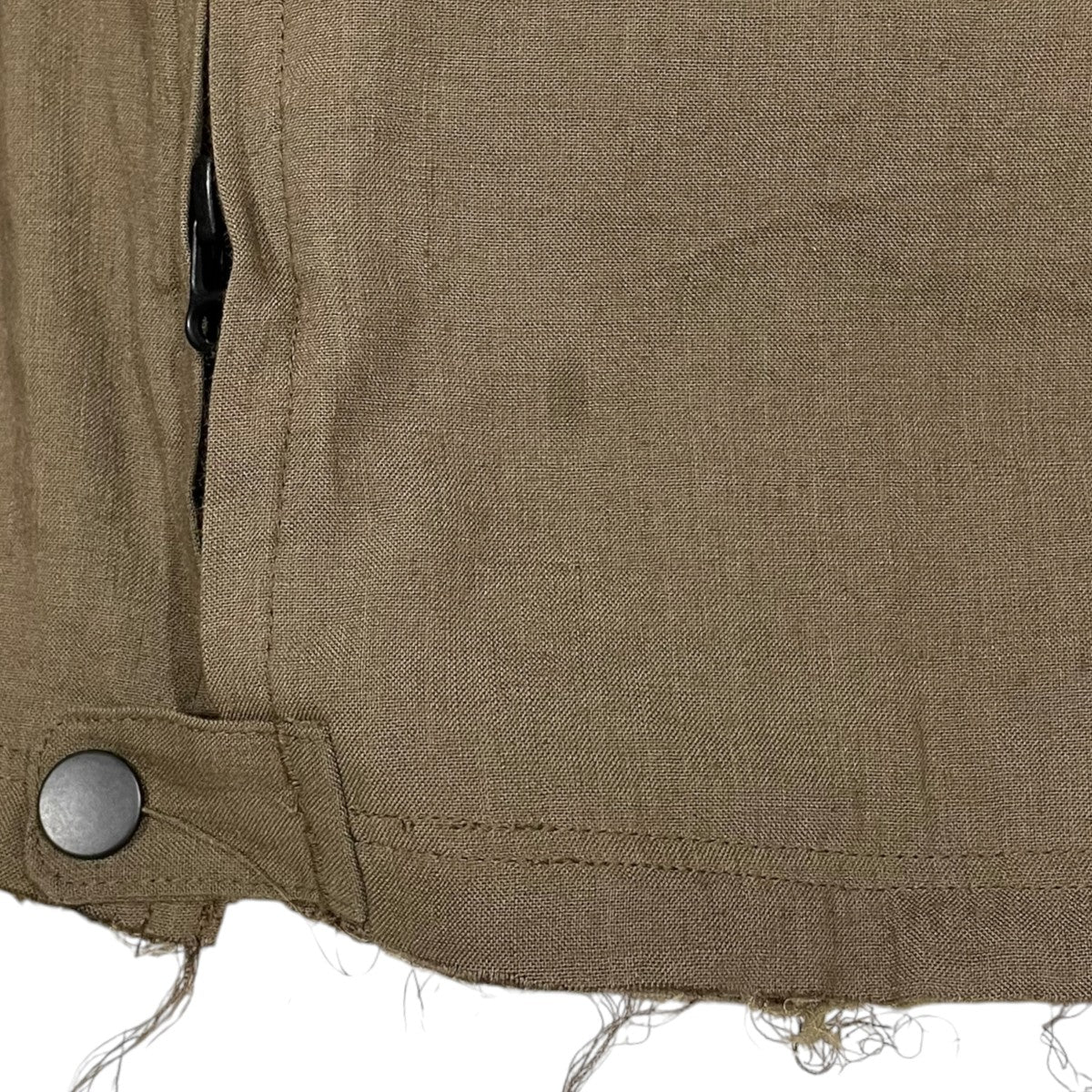 ANCELLM(アンセルム) 26SS ジップアップジャケット L／N ZIPUP SHIRT
