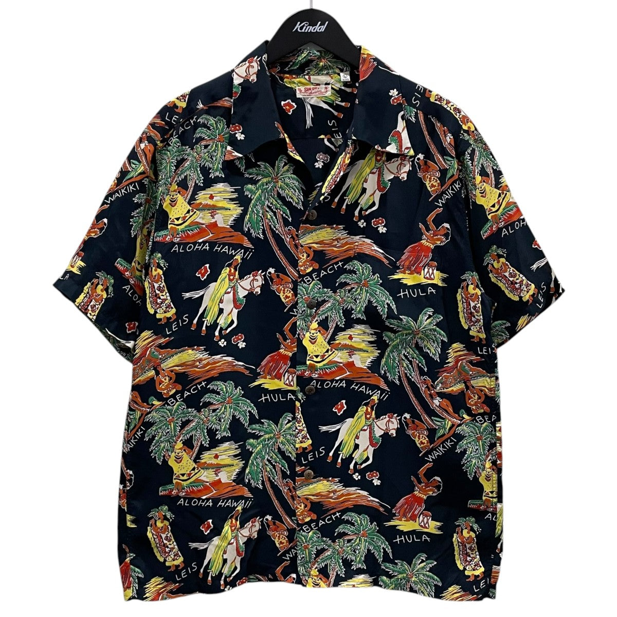 Sun Surf オープンカラー半袖シャツ アロハシャツ PA’U RIDER パウ・ライダー SS33863 古着・中古-1枚目のアイテム画像