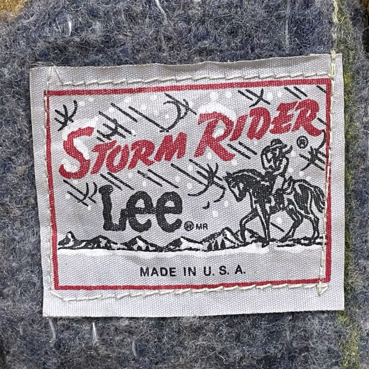 LEE 70s コーデュロイ襟 ブランケットライナー デニムジャケット 101LJ STORM RIDER ストームライダー 古着・中古-10枚目のアイテム画像