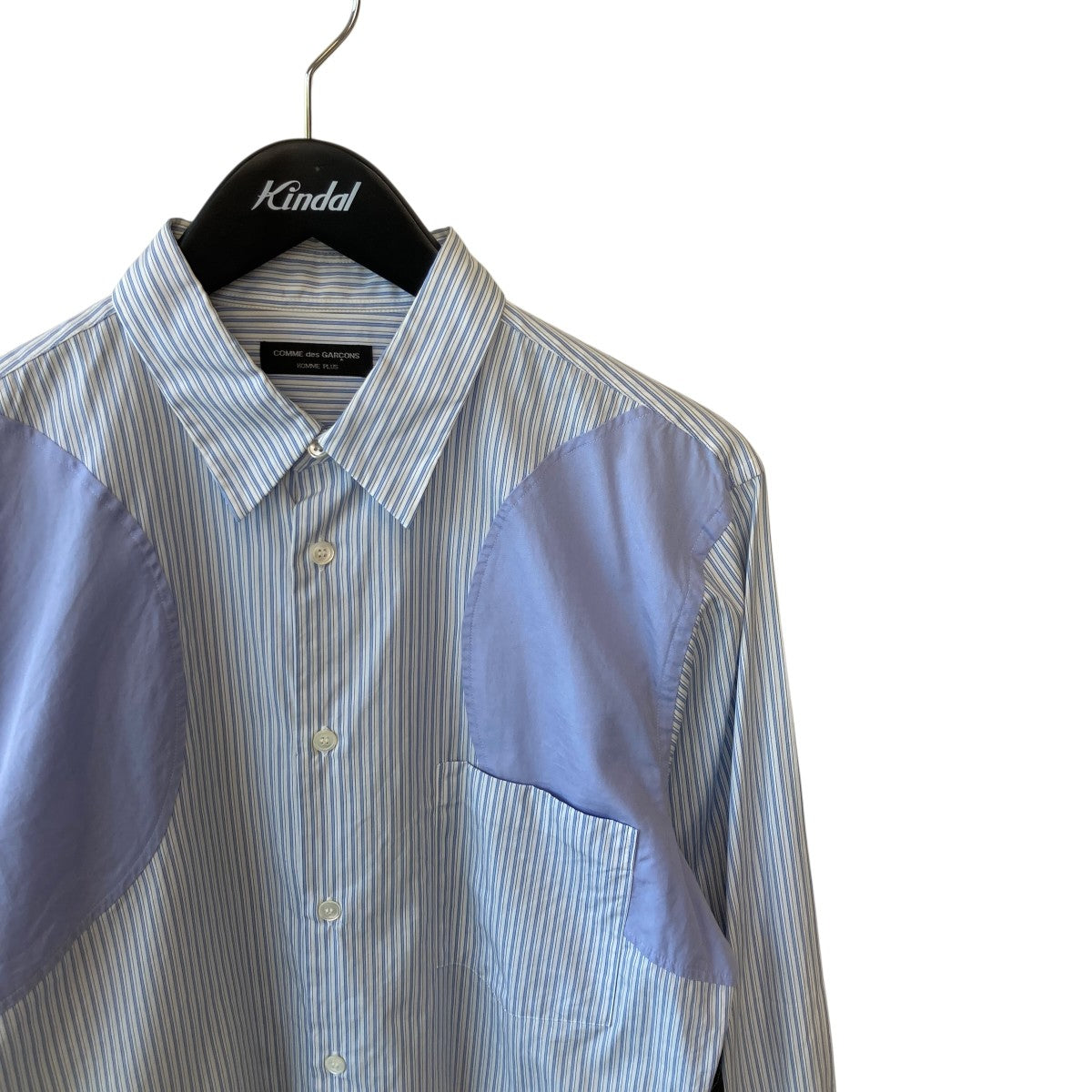 COMME des GARCONS HOMME PLUS ストライプシャツPK-B013 古着・中古-3枚目のアイテム画像