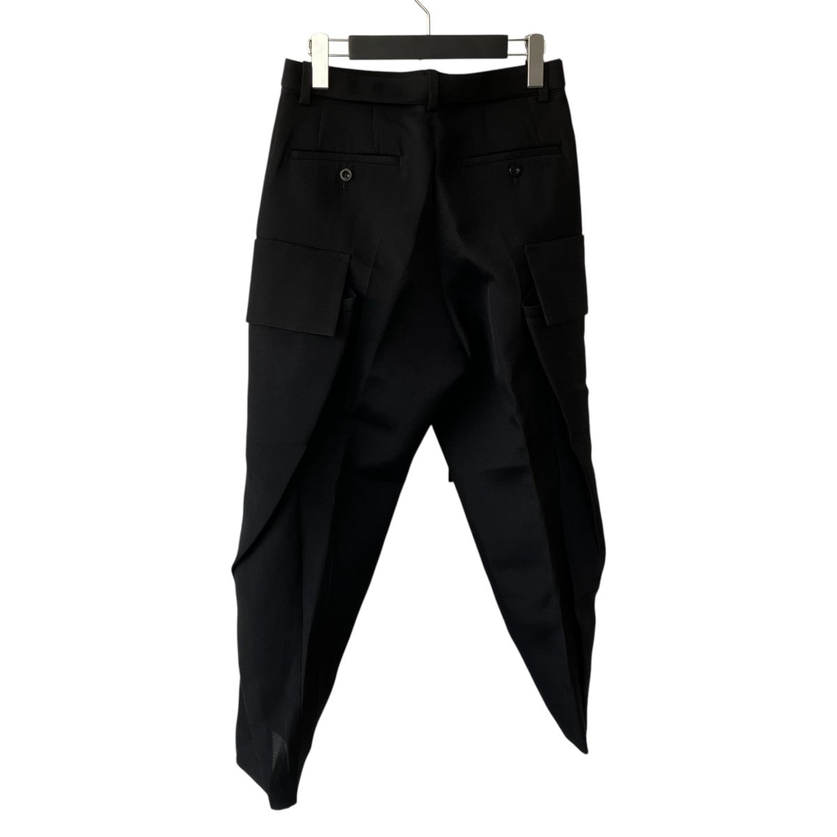 sacai 25AWDouble-Faced Silk Cotton Pantsカーゴパンツ25-08096 古着・中古-2枚目のアイテム画像