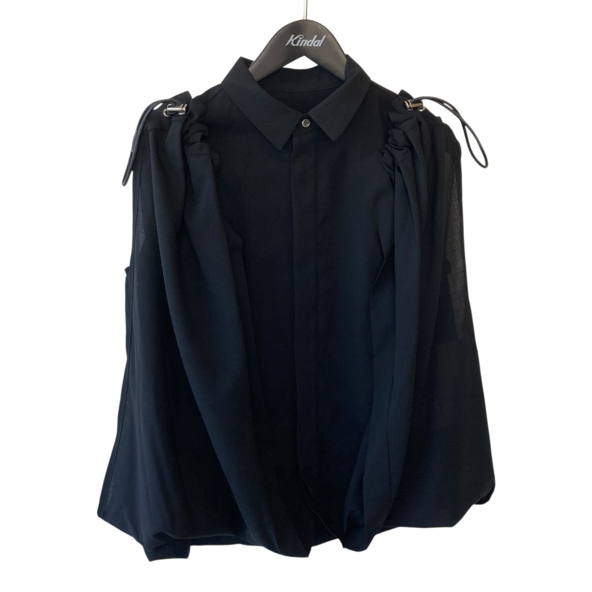 sacai 26SSWool Suiting Shirtウールシャツ26-08426