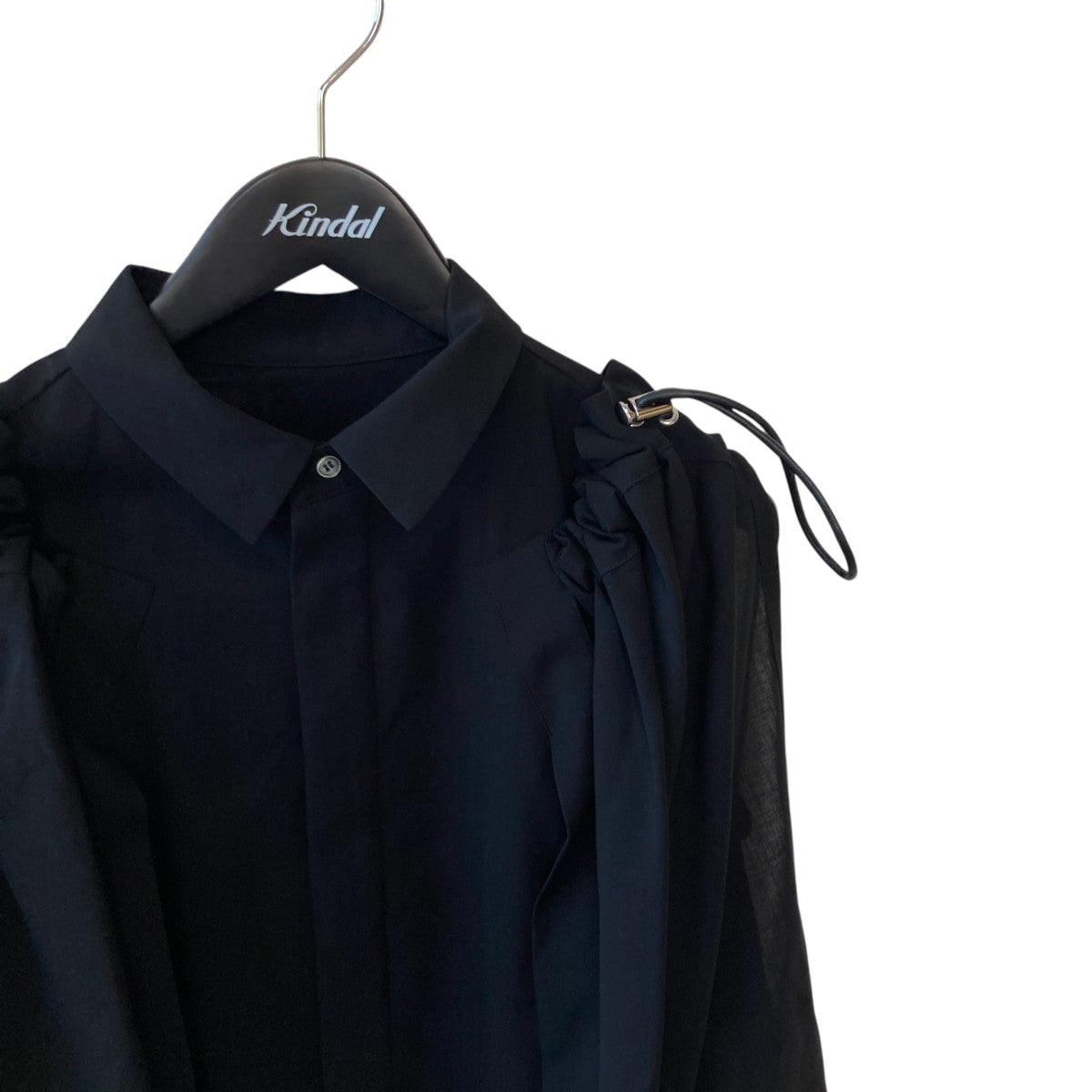 26SSWool Suiting Shirtウールシャツ26-08426