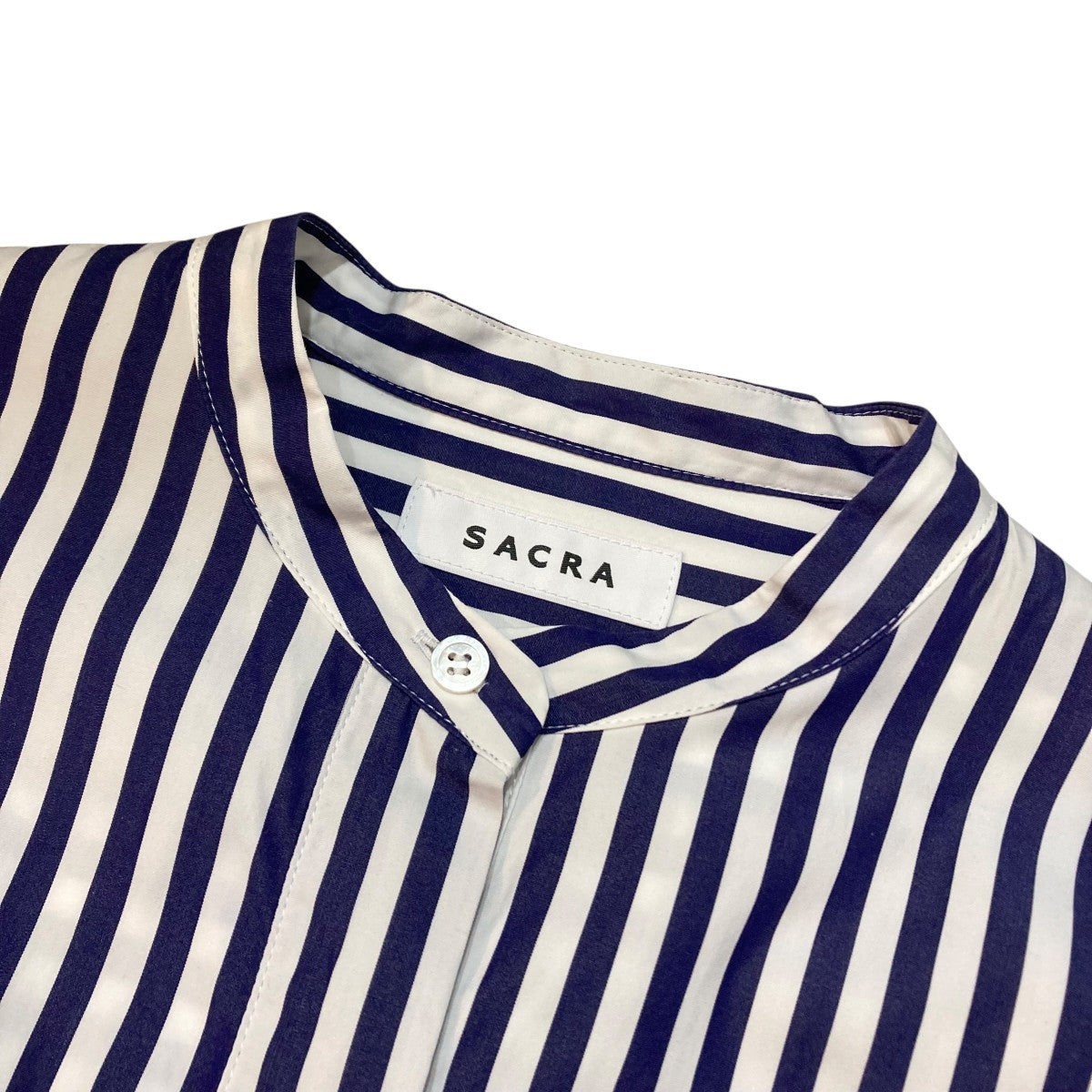 SACRA ストライプシャツワンピース123112041 古着・中古-3枚目のアイテム画像