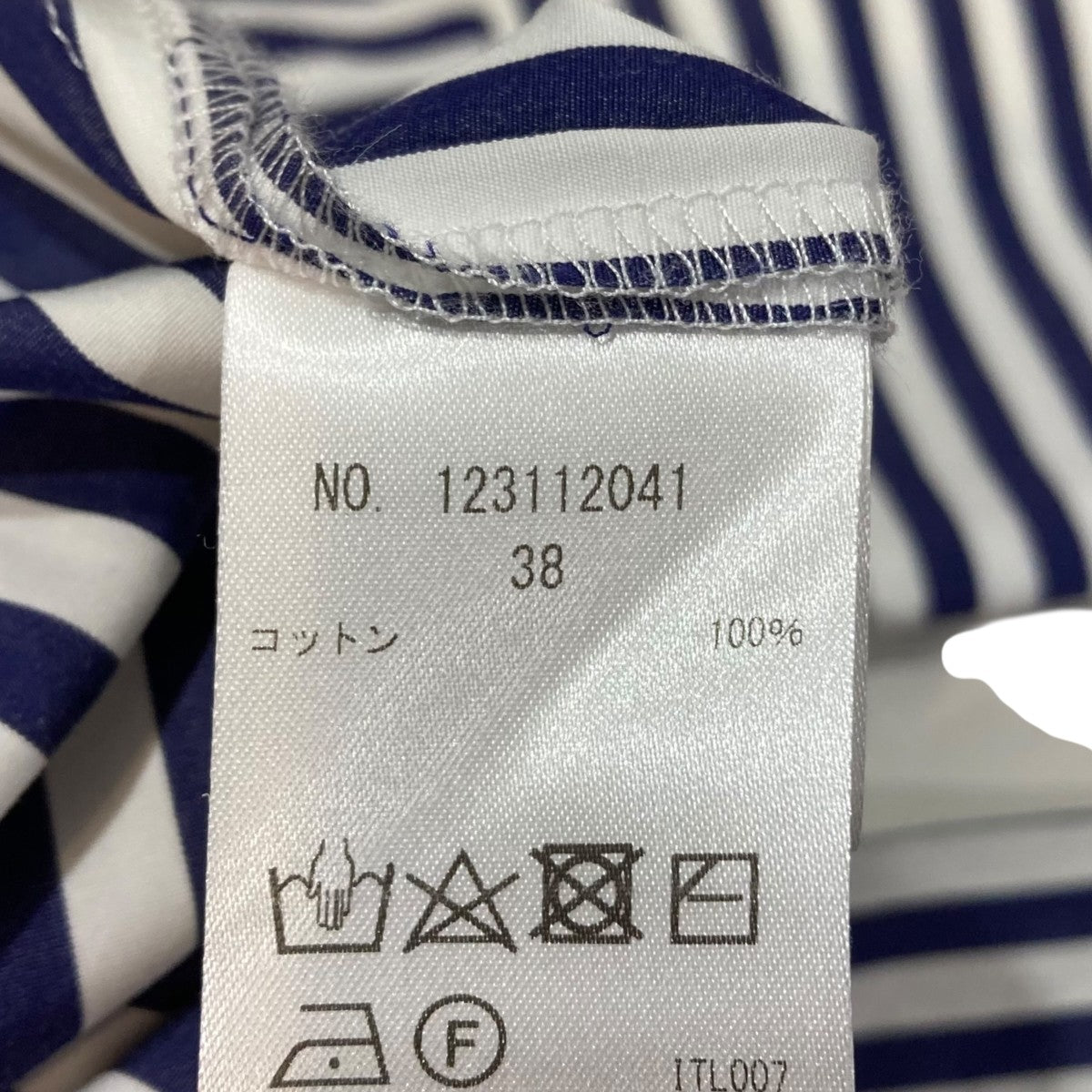 SACRA ストライプシャツワンピース123112041 古着・中古-6枚目のアイテム画像