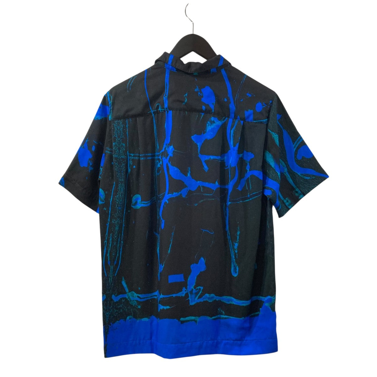 OVERCOAT Dropped Shoulder Short Sleeve Top総柄半袖シャツS23T03-BTLP 古着・中古-2枚目のアイテム画像