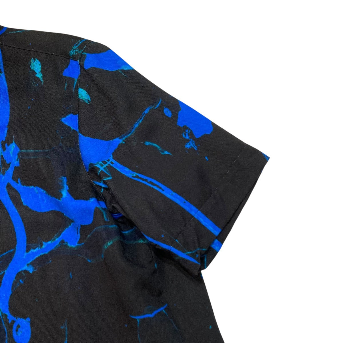 OVERCOAT Dropped Shoulder Short Sleeve Top総柄半袖シャツS23T03-BTLP 古着・中古-4枚目のアイテム画像