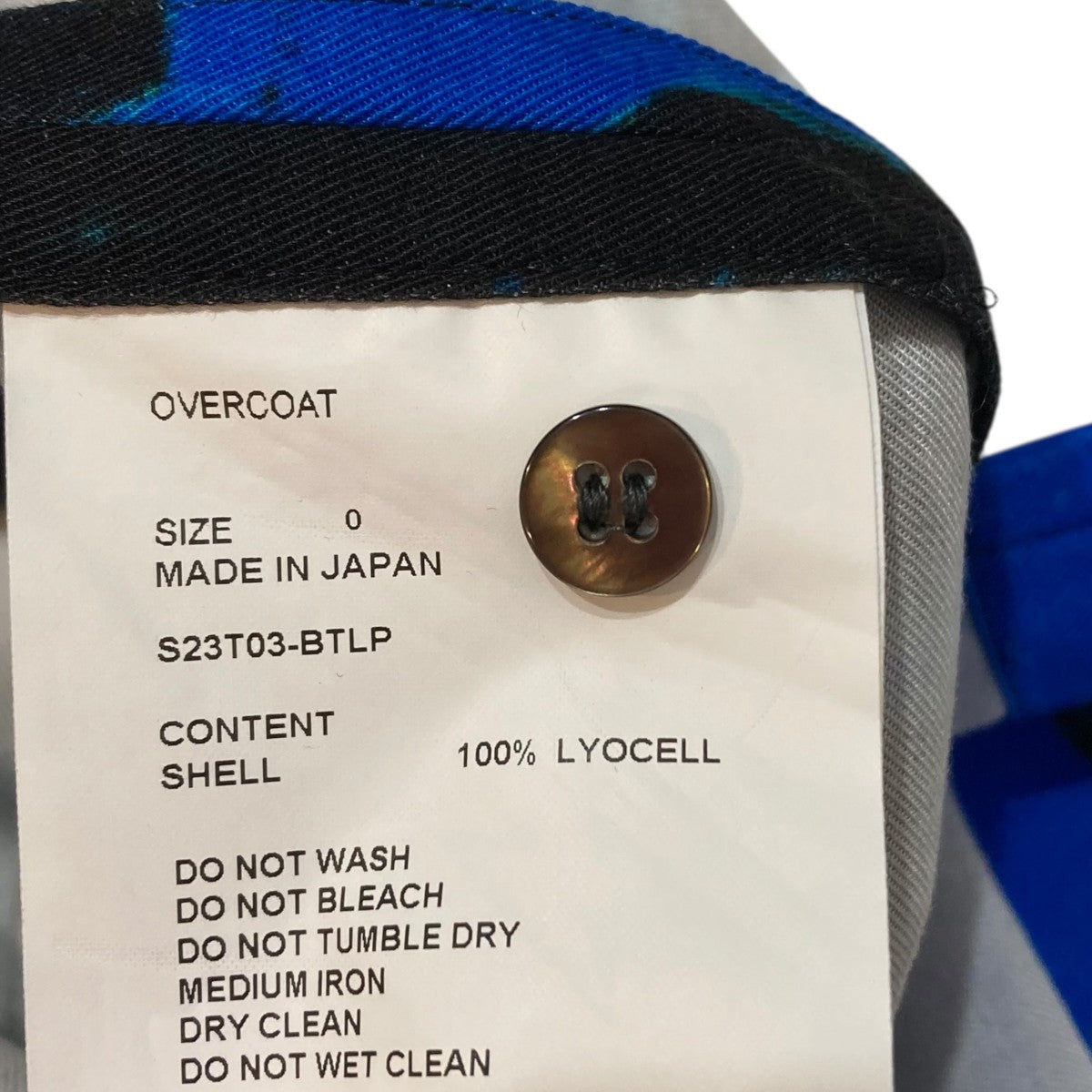 OVERCOAT(オーバーコート) Dropped Shoulder Short Sleeve Top総柄半袖