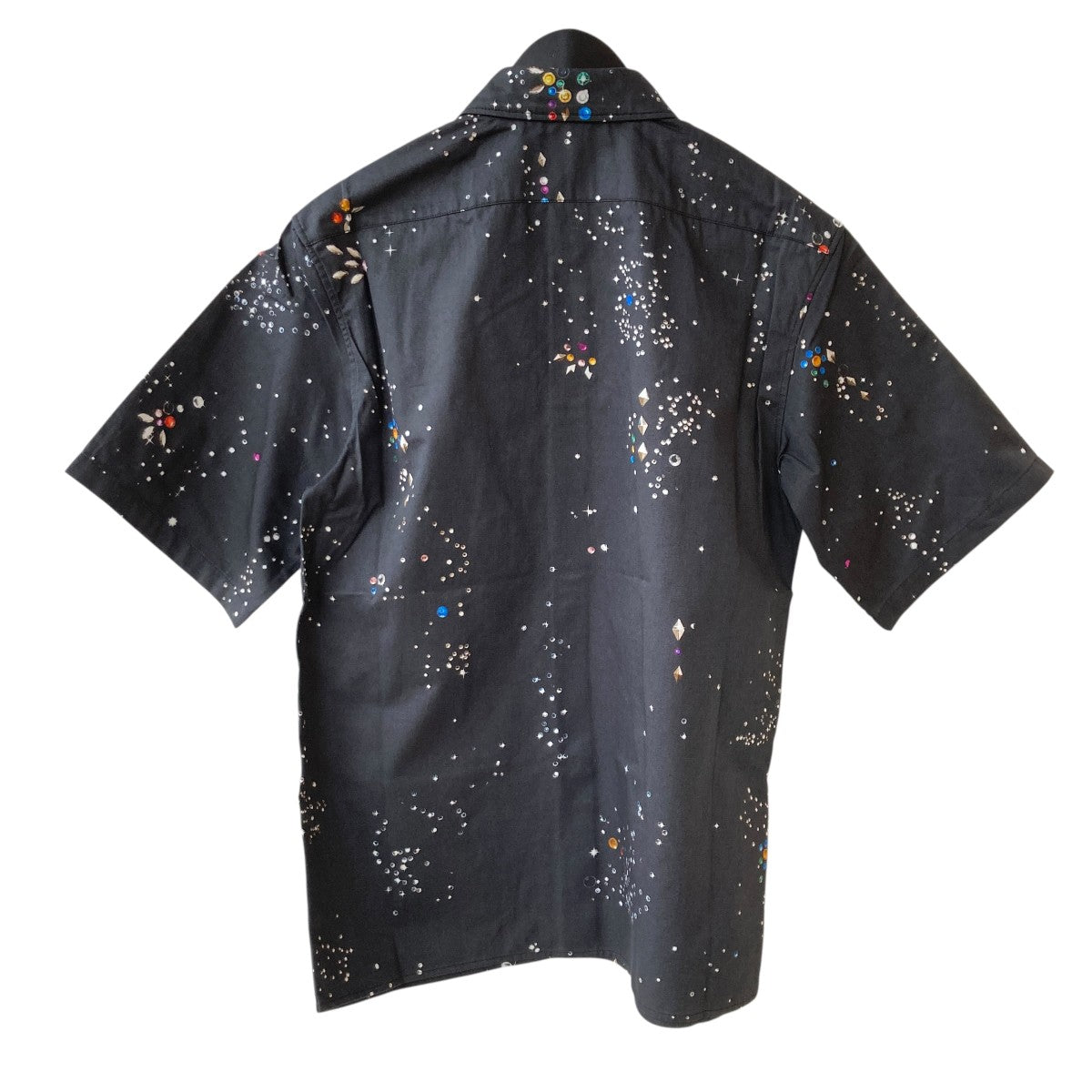 MASU 23SSGALAXY SHORT SLEEVE SHIRT総柄半袖シャツMMSS-SH0523 古着・中古-2枚目のアイテム画像
