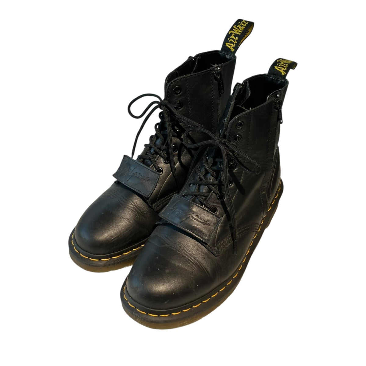 Dr．Martens×YOHJI YAMAMOTO 16AW8ホールブーツ 古着・中古-1枚目のアイテム画像