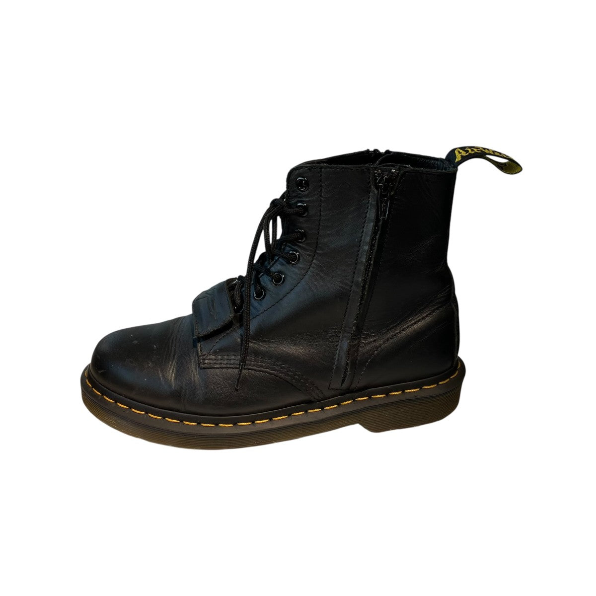 Dr．Martens×YOHJI YAMAMOTO 16AW8ホールブーツ 古着・中古-2枚目のアイテム画像