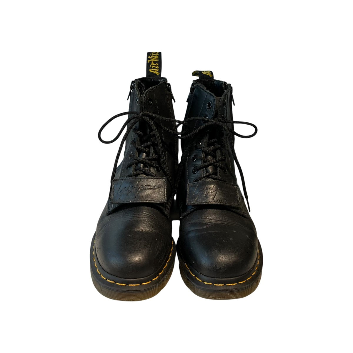 Dr．Martens×YOHJI YAMAMOTO 16AW8ホールブーツ 古着・中古-3枚目のアイテム画像